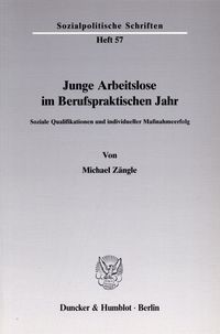 Produktbild: Junge Arbeitslose im Berufspraktischen Jahr.
