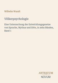Produktbild: V&ouml;lkerpsychologie