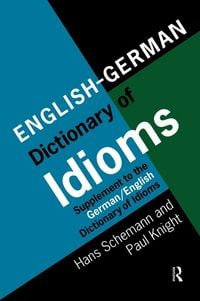 Produktbild: English/German Dictionary of Idioms