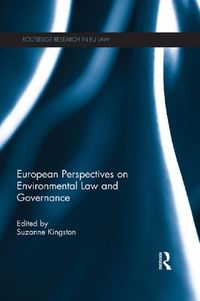 Produktbild: European Perspectives on Environmental Law and Governance