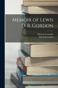 Produktbild: Memoir of Lewis D. B. Gordon