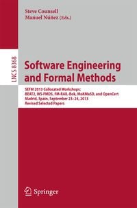Produktbild: Software Engineering and Formal Methods