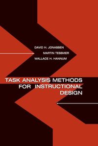 Produktbild: Task Analysis Methods for Instructional Design