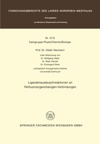 Produktbild: Ligandenaustauschreaktionen an Perfluoroorganohalogen-Verbindungen