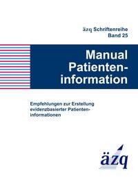 Produktbild: Manual Patienteninformation