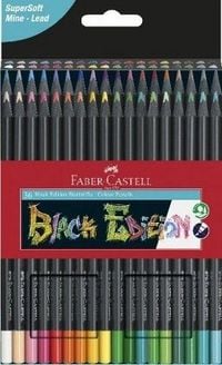 Produktbild: Faber-Castell Buntstifte Black Edition 36er Kartonetui