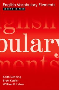 Produktbild: English Vocabulary Elements