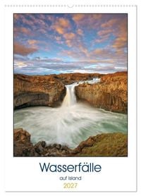 Produktbild: Wasserf&auml;lle auf Island (Wandkalender 2027 DIN A2 hoch), CALVENDO Monatskalender