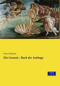 Produktbild: Die Genesis - Buch der Anf&auml;nge