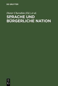 Produktbild: Sprache und b&uuml;rgerliche Nation