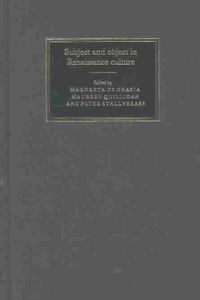 Produktbild: Subject and Object in Renaissance Culture