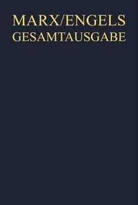 Produktbild: Friedrich Engels: Werke, Artikel, Entw&uuml;rfe bis August 1844