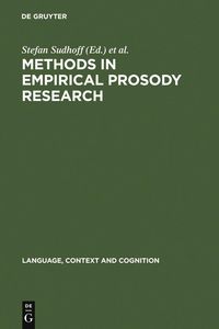 Produktbild: Methods in Empirical Prosody Research