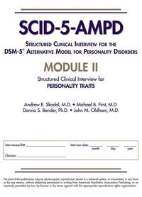Produktbild: Structured Clinical Interview