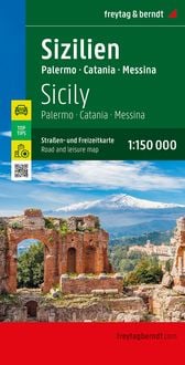 Bild vom Artikel Sizilien, Straßen- und Freizeitkarte 1:150.000, freytag & berndt vom Autor 