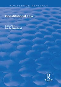 Produktbild: Constitutional Law