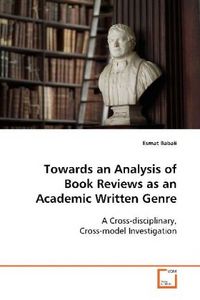Produktbild: Babaii, E: Towards an analysis of Book Reviews as an Academi