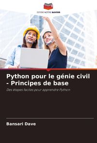 Produktbild: Python pour le g&eacute;nie civil - Principes de base
