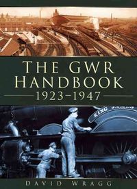 Produktbild: Wragg, D: The GWR Handbook 1923-1947