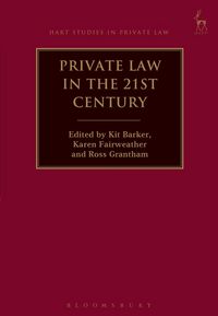 Produktbild: Private Law in the 21st Century