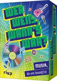 Produktbild: Wer wei&szlig;, wann's war?: Musik, die uns bewegt(e)