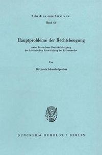 Produktbild: Hauptprobleme der Rechtsbeugung