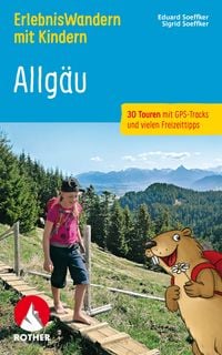 Produktbild: ROTHER Wanderbuch ErlebnisWandern mit Kindern Allg&auml;u