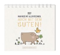Produktbild: Mini-Kalender 2027 Man muss mit allem rechnen