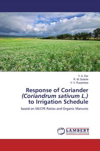 Produktbild: Response of Coriander (Coriandrum sativum L.) to Irrigation Schedule