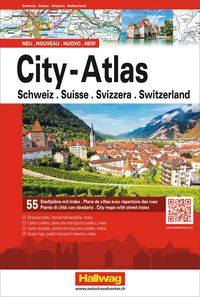 Produktbild: Hallwag Touring City-Atlas Schweiz