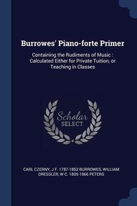 Produktbild: Burrowes' Piano-forte Primer