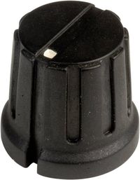 Bild vom Artikel SCI PN-38D (6.4mm) PN-38D (6.4mm) Drehknopf mit Zeiger Schwarz (Ø x H) 15.5mm x 14.2mm vom Autor 