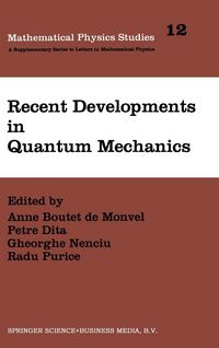 Produktbild: Recent Developments in Quantum Mechanics