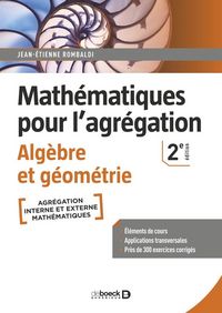 Produktbild: Mathematiques Pour l'Agregation ; Algebre et Geometrie (2e Edition)