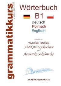 Produktbild: W&ouml;rterbuch Deutsch - Polnisch - Englisch Niveau B1