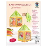 Produktbild URSUS Dekorationsartikel Blanko-Windlichter, Herbstzeit