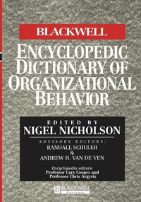 Produktbild: The Blackwell Encyclopedic Dictionary of Organizational Behavior