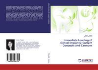 Produktbild: Immediate Loading of Dental Implants: Current Concepts and Cannons
