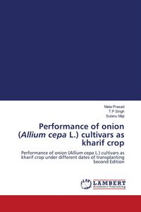 Produktbild: Performance of onion (Allium cepa L.) cultivars as kharif crop