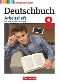 Produktbild: Deutschbuch Gymnasium - Bayern - 2020 - 8. Klasse - Arbeitsheft mit interaktiven &Uuml;bungen online