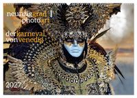 Produktbild: neunziggrad I photoart: der karneval von venedig (Wandkalender 2027 DIN A2 quer), CALVENDO Monatskalender