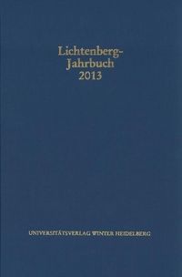 Produktbild: Lichtenberg-Jahrbuch 2013