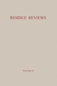 Produktbild: Residue Reviews / R&uuml;ckstands-Berichte