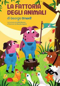 Produktbild: La fattoria degli animali di George Orwell. Ediz. ad alta leggibilit&agrave;