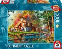 Produktbild: Wasserm&uuml;hle im Herbst