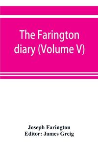 Produktbild: The Farington diary (Volume V)