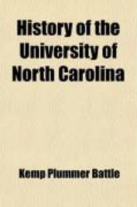 Produktbild: History of the University of North Carolina