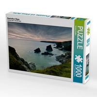 Produktbild: CALVENDO Puzzle Bedruthan Steps 1000 Teile Puzzle quer | 1000 Teile Lege-Gr&ouml;&szlig;e 64 &times; 48 cm Foto-Puzzle f&uuml;r gl&uuml;ckliche Stunden