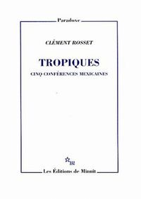 Produktbild: Tropiques : cinq conf&eacute;rences mexicaines