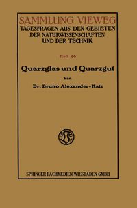 Produktbild: Quarzglas und Quarzgut